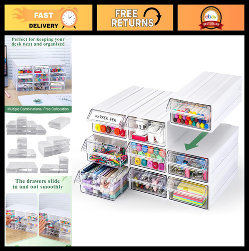 Pcs stacking drawer - 9,