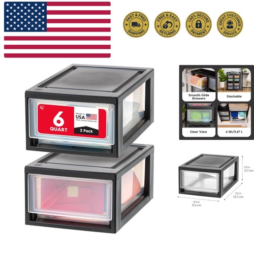 Plastic drawer storage - qt.,